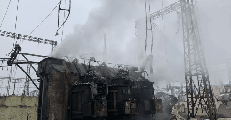 высоковольтный трансформатор, энергосистема украины, подготовка к зиме, российские атаки на инфраструктуру