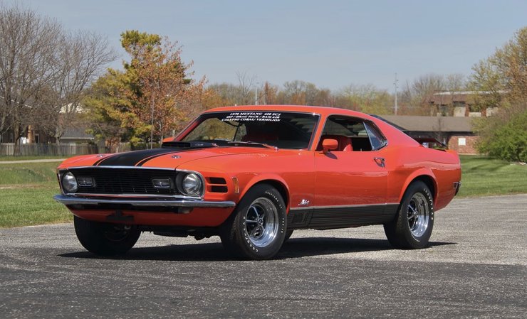 Ford Mustang Mach I Форд Мустанг 1970 года