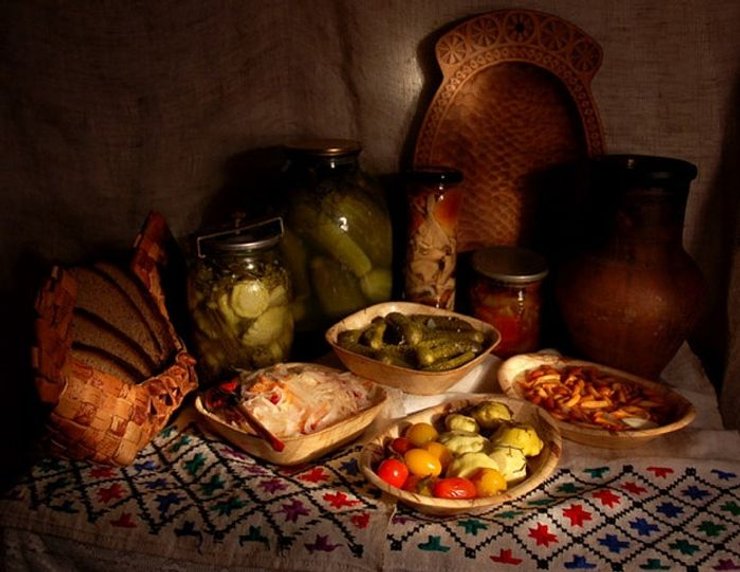 Великий пост, меню, еда