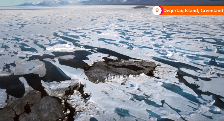самый северный остров гренладнии