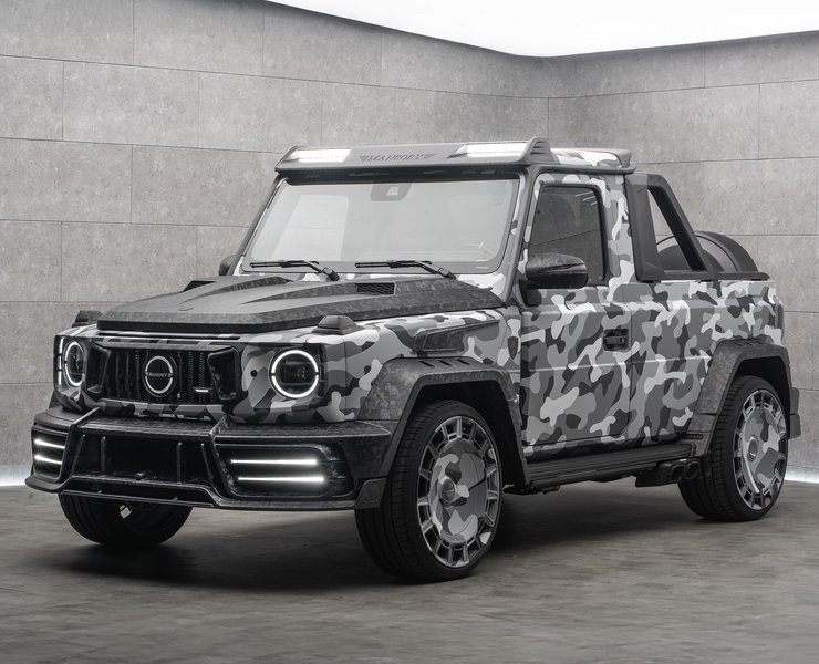 Mercedes G-Class Mansory, Mercedes G-Class, пікап Mercedes G-Class, тюнінг Гелендвагена