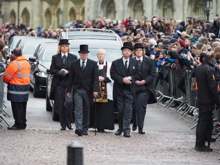 стивен хокинг, похороны