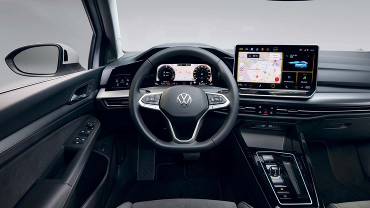 салон Volkswagen Golf, Volkswagen Golf, новый Volkswagen Golf