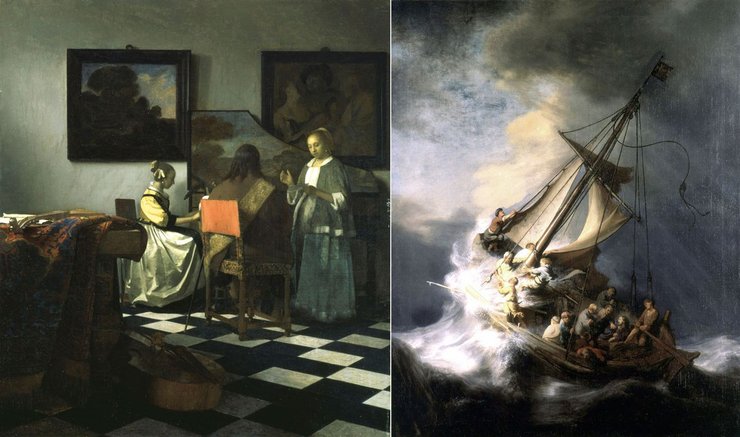 Музей Ізабелли Стюарт Гарднер, вермеер, Рембрандт