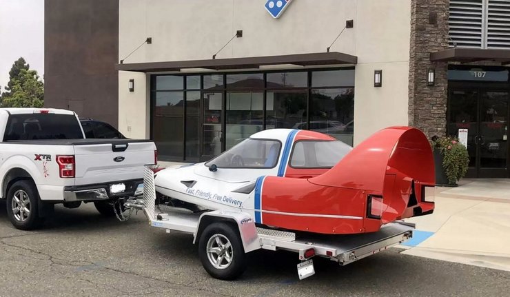 авто для доставки піци, Tritan A2 Aero Car, доставка піци, Tritan A2 Aero Car