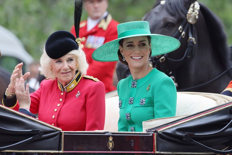 Кейт Міддлтон та королева Камілла