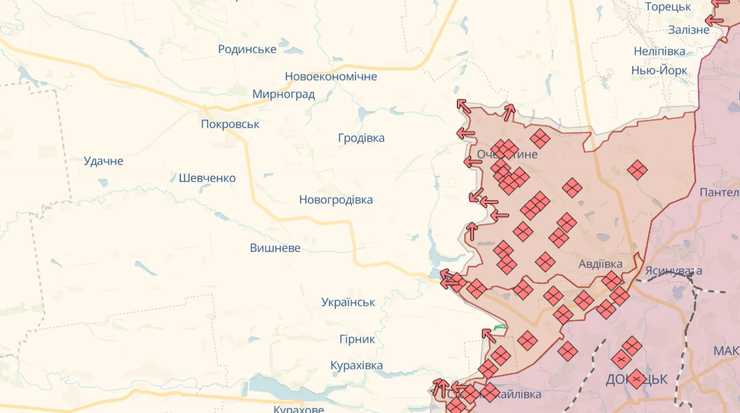 Ситуация на Покровском направлении