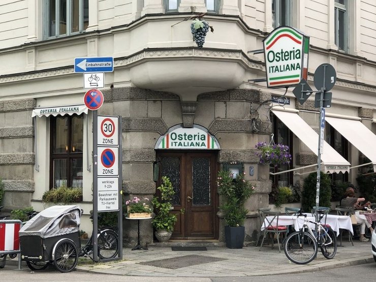 Osteria Bavaria, Osteria Italiana, любимый ресторан гитлера