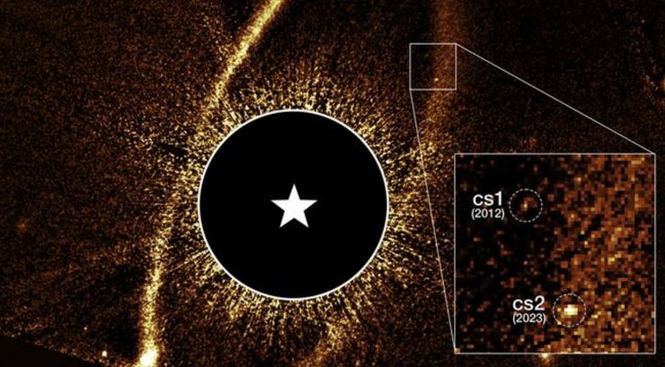 Фомальгаут зіткнення