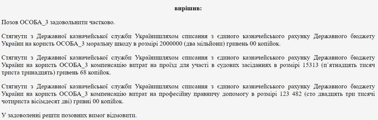 Суд про митника, скарги ексмитника, рішення суду