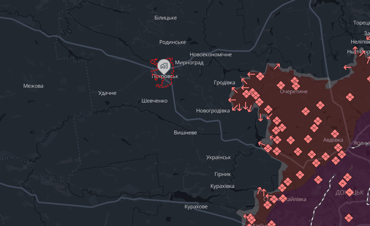 Донецька область фронт