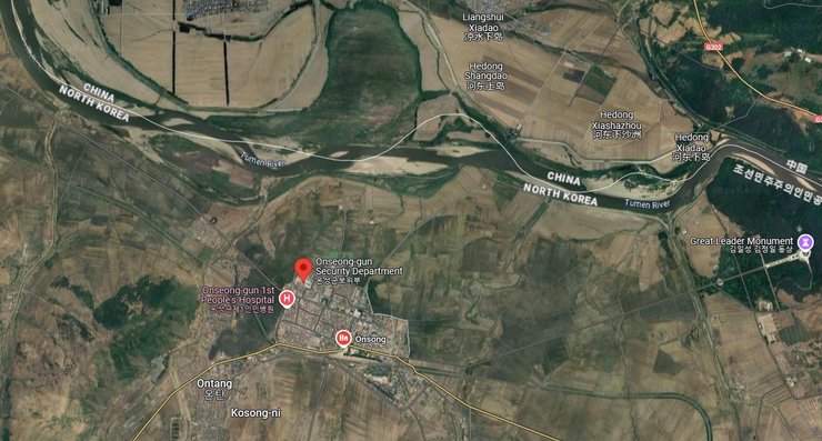 Прикордонний пункт КНДР, північна Корея, табір, табір онсон