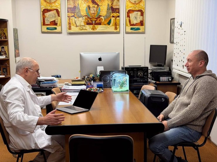 В Інституті серця з`явився новітній УЗД-апарат, яким медустанову забезпечив благодійник Денис Парамонов