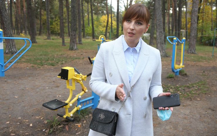 фото, Ольга Матюшина, кандидат на пост поселкового головы пгт Коцюбинское