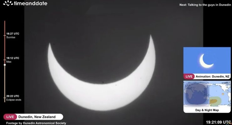 сонячне затемнення 21 вересня 2025 року