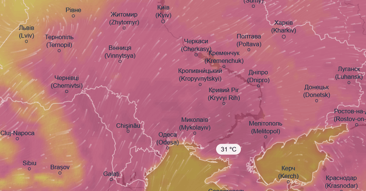 спека україна погода, спека в Україні