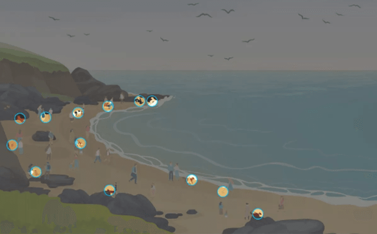 Визуальная головоломка, оптическая иллюзия, загадка, задача, тест, головоломка, найдите 13 собак, за 10 секунд, проверить зрение