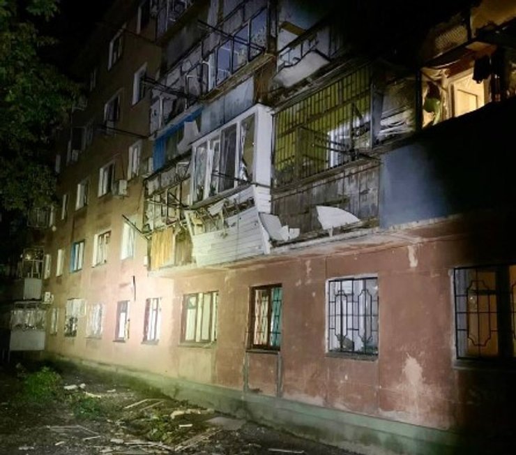 обстрел Никополя