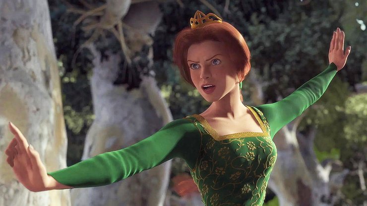 принцесса фиона, шрек, DreamWorks animation, принцесса феминистка