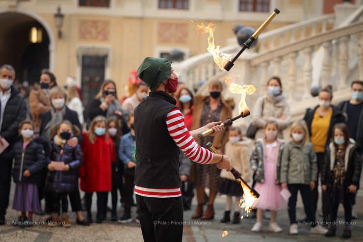 Різдво, Монако, принц жак, принцеса габріелла, діти шарлен, княгиня шарлен, князь альбер