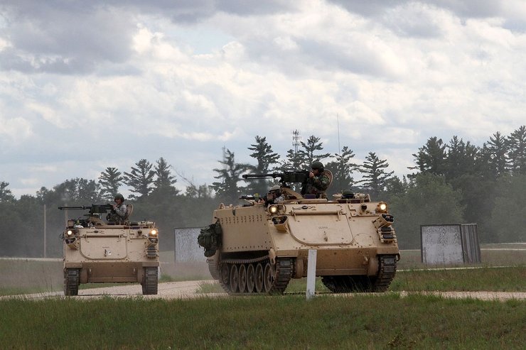 американские бтры