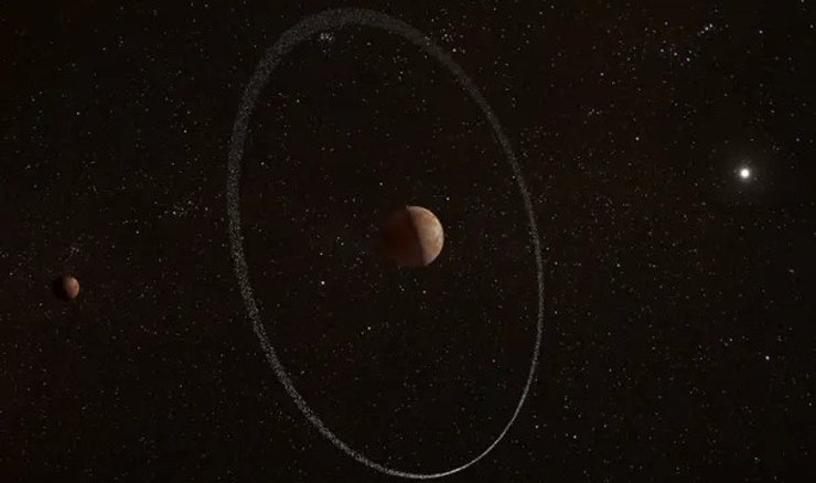 планета, кольца, космос