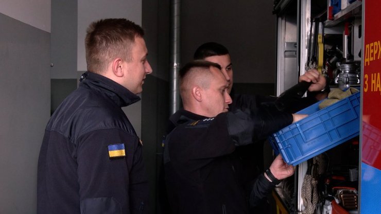 спасатели, Роман Душко, Владимир Степанюк и Андрей Савюк