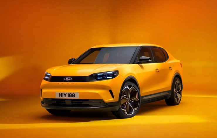 Ford Capri, новый Ford Capri, электромобиль Ford, электромобиль Ford, кроссовер Ford