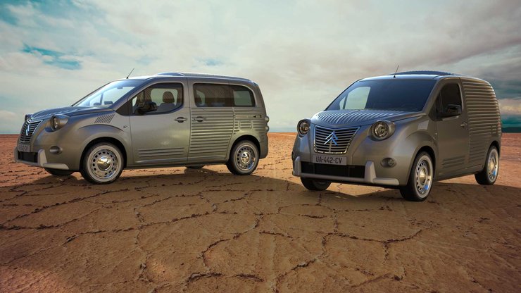 Citroen Berlingo 2CV Fourgonnette, Citroen Berlingo 2CV, Citroen Berlingo 2023, тюнинг Citroen Berlingo