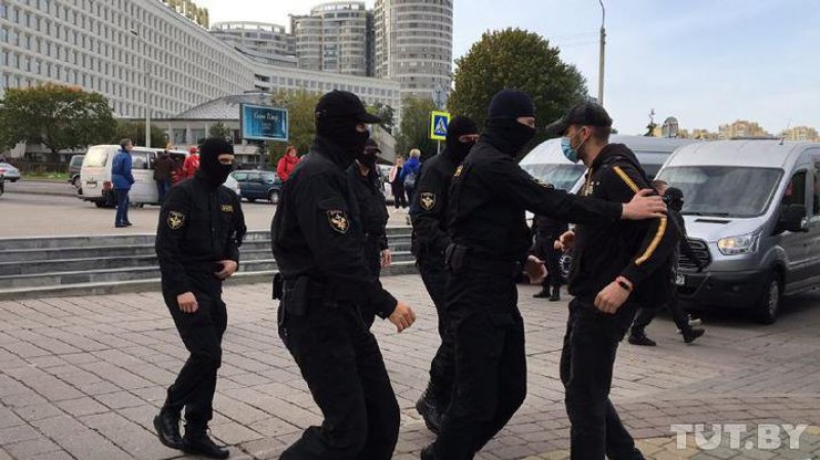 задержания в минске
