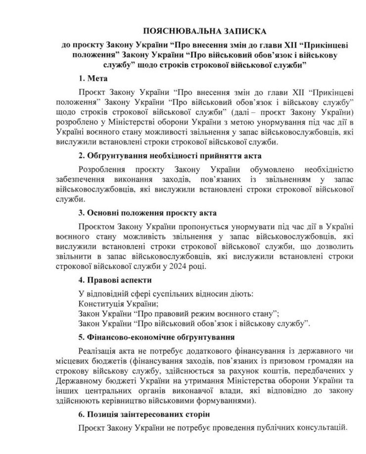 ЗСУ, Україна, мобілізація, демобілізація, документ