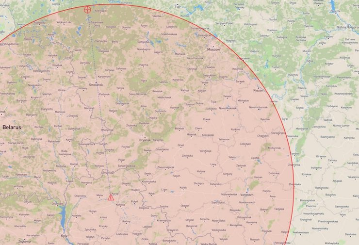 Радиус действия дрона Паляниця