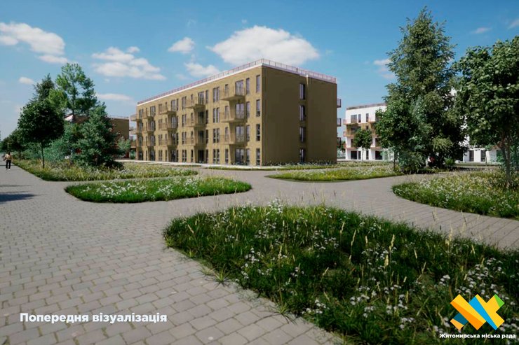 Житло для переселенців у Житомирі, будівництво, війна в Україні