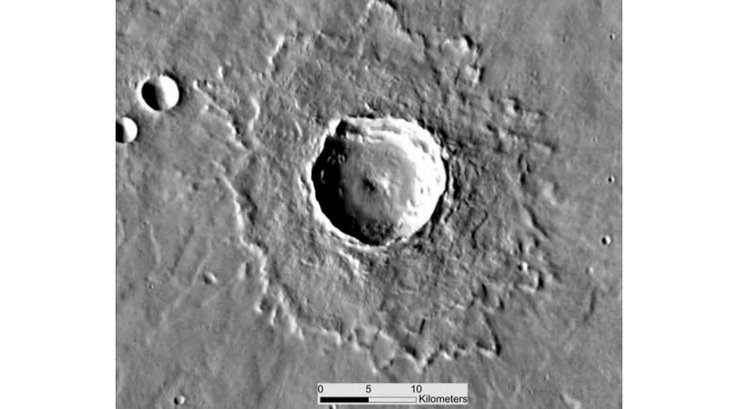 кратер Марс