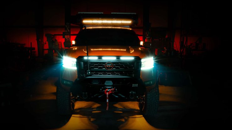 Nissan Frontier Pro-4X с кемпером представлен на Overland Expo West
