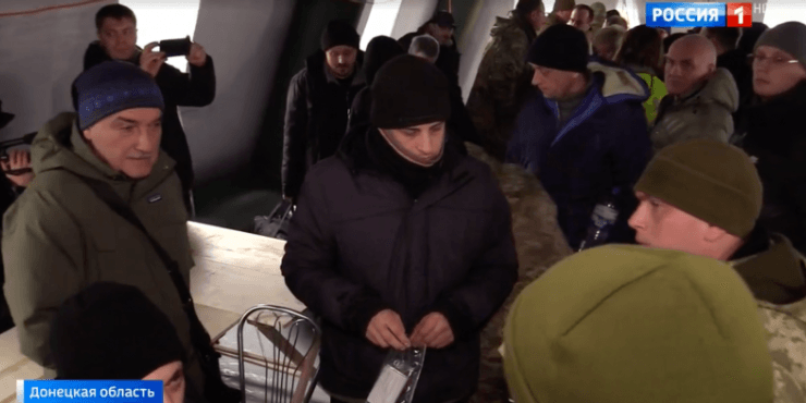 Андрей Шкрабо попал в кадр пропагандистского сюжета