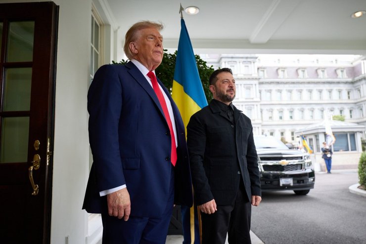 Зеленський і Трамп Зеленський і Трамп у Вашингтоні