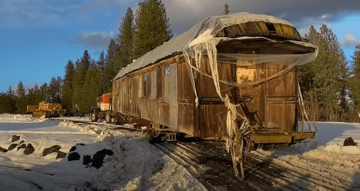Вагон поезда, необычный дом, старый вагон поезда, роскошный дом, аренда жилья, Airbnb, Car 306, сделали ремонт, ремонт своими руками