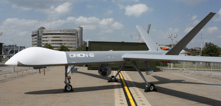 российский бпла на земле