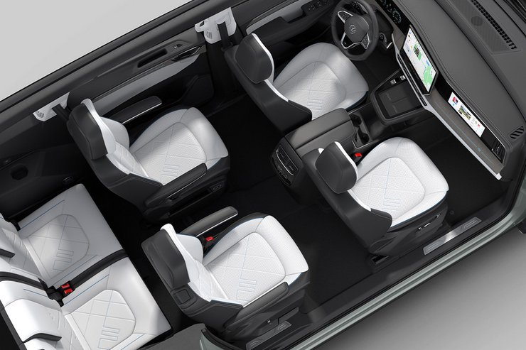 салон VW Talagon, новий Volkswagen Talagon, Volkswagen Talagon 2025, кросовер Volkswagen