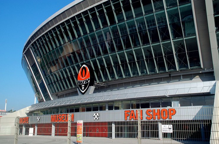 Футбольний стадіон, Донбас Арена, стадіон Донбас Арена