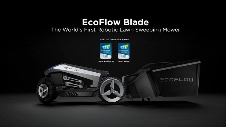 EcoFlow Blade, робот-газонокосилка, робот, газонокосилка