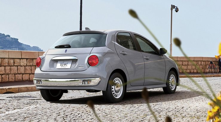 тюнинг Тойота Ярис, Mitsuoka Viewt, новая Mitsuoka Viewt, Toyota Yaris, Jaguar Mark 2, тюнинг Toyota Yaris