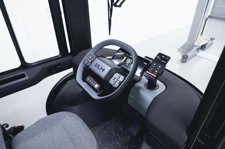 салон Elm, грузовой электромобиль, грузовой электромобиль, электрический грузовик