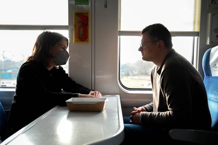 анналена Бербок та Дмитро Кулеба харків