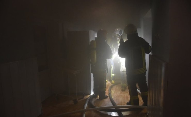 пожар, роддом, Одесса, холодильник