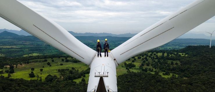 зеленая энергетика, ветровая станция, экология