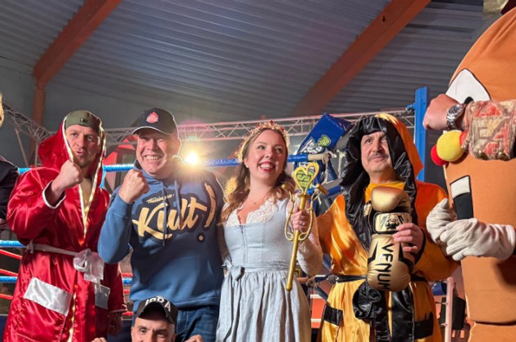 Участники перед боем в Мюльхаузене