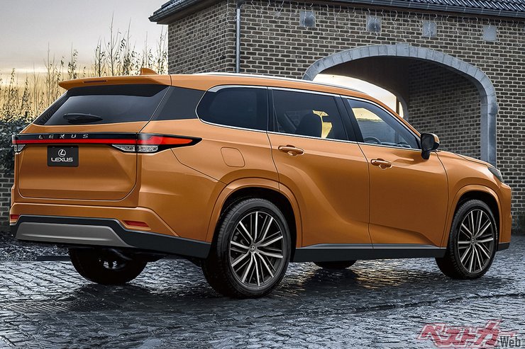 Lexus TX, новий Lexus, новий Lexus TX, Lexus TX 2023, кросовер Lexus