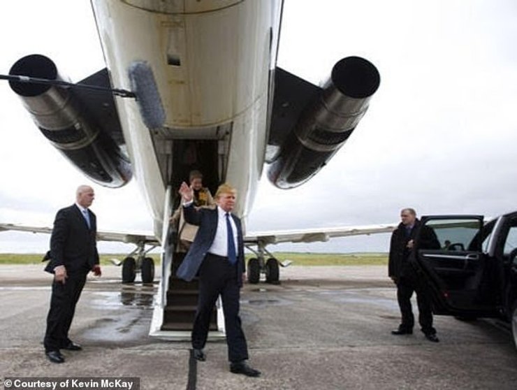 дональд трамп, шотландия